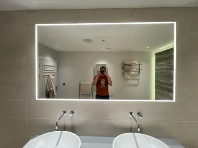 Bathroom tiling — walk-in shower