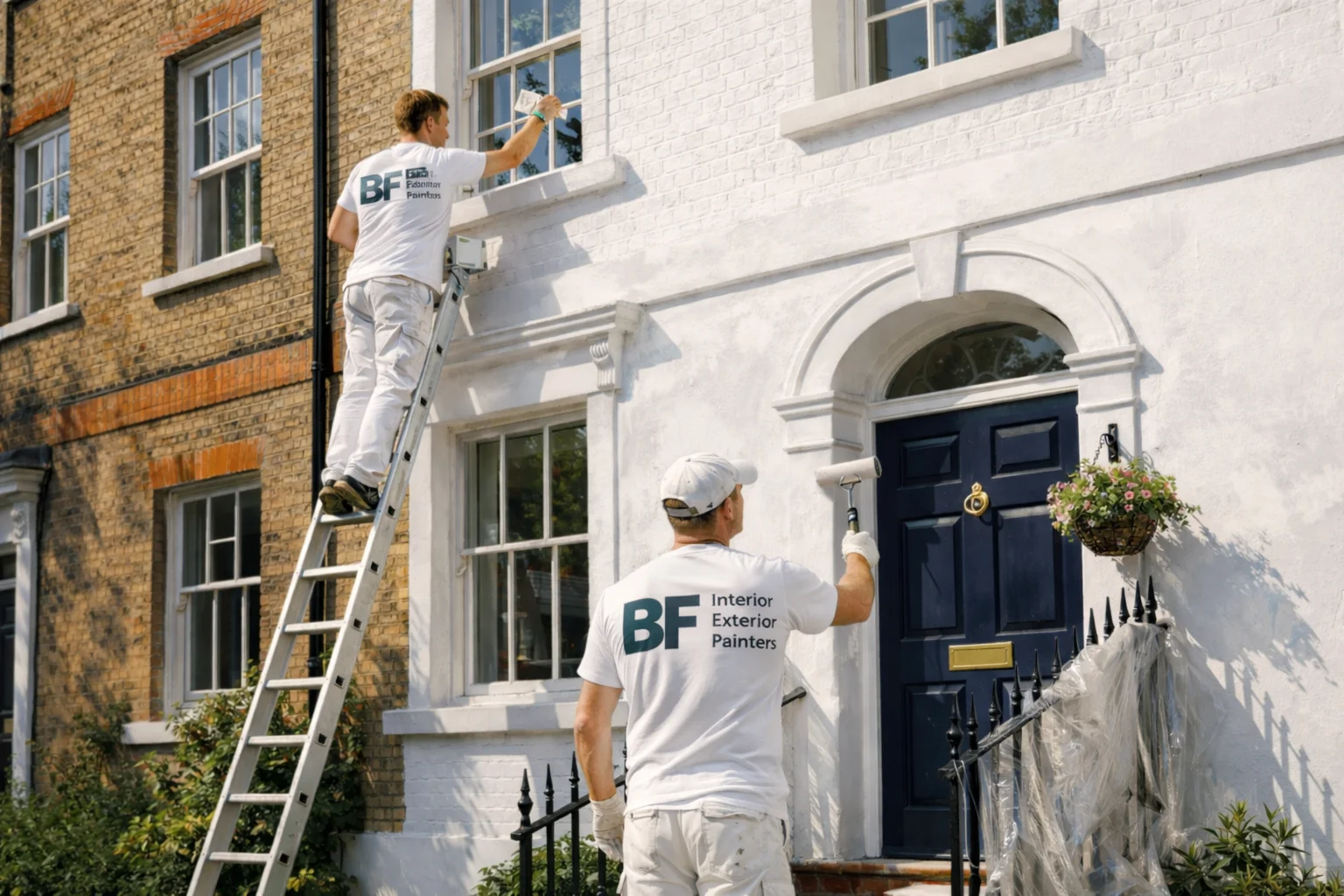 Professional interior painting by BestFinish — bright, beautifully finished London property